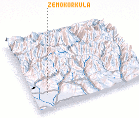 3d view of Zemo-Korkula