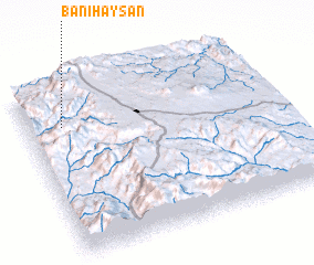 3d view of Banī Haysān