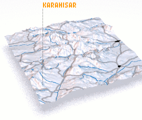 3d view of Karahisar