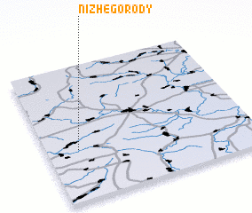 3d view of Nizhegorody