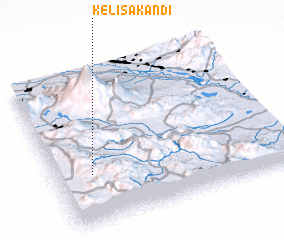 3d view of Kelīsā Kandī