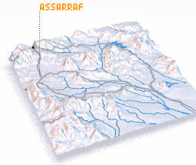 3d view of Aş Şarrāf