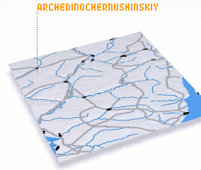 3d view of Archedino-Chernushinskiy