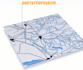 3d view of Qaryat Kafr Qāsim