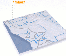 3d view of Androka