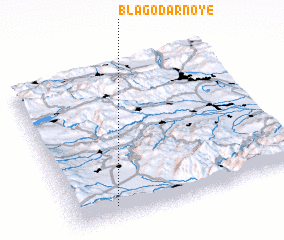 3d view of Blagodarnoye