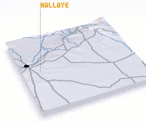 3d view of Hallaye