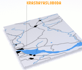 3d view of Krasnaya Sloboda