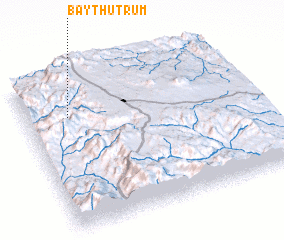 3d view of Bayt Ḩuţrum