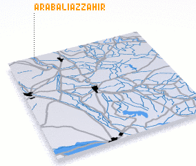 3d view of ‘Arab ‘Alī az̧ Z̧āhir