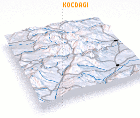 3d view of Koçdağı