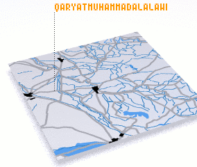 3d view of Qaryat Muḩammad al ‘Alāwī