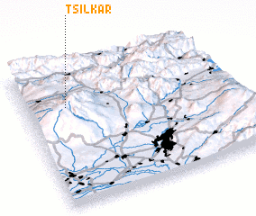 3d view of Tsilkʼar