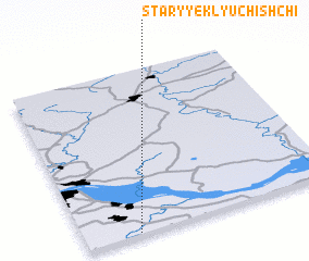 3d view of Staryye Klyuchishchi