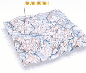 3d view of Kavakkonak