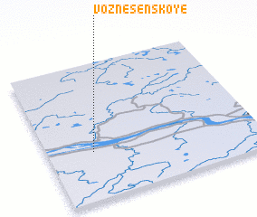 3d view of Voznesenskoye