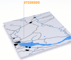 3d view of Vysokovo