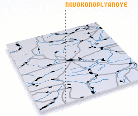 3d view of Novokonoplyanoye