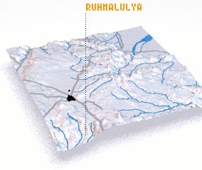 3d view of Ruḩm al ‘Ulyā