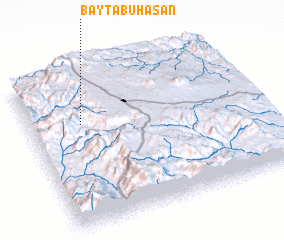 3d view of Bayt Abū Ḩasan