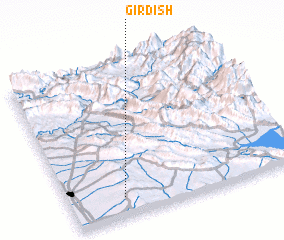 3d view of Gīrdīsh