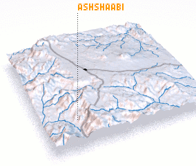3d view of Ash Sha‘ābī