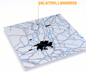 3d view of Qal‘at Mullā Maḩmūd