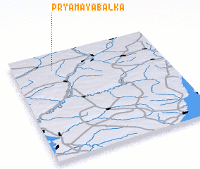 3d view of Pryamaya Balka