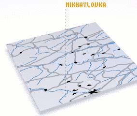 3d view of Mikhaylovka