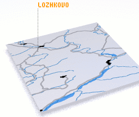 3d view of Lozhkovo