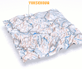 3d view of Yüksekova