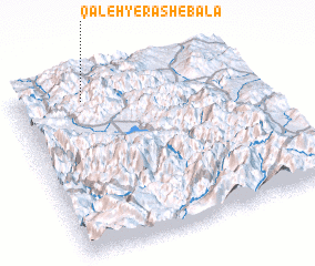 3d view of Qal‘eh-ye Rash-e Bālā