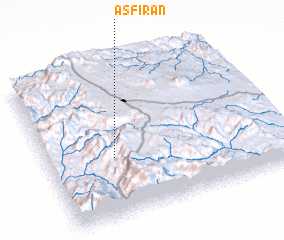 3d view of ‘Aşfirān