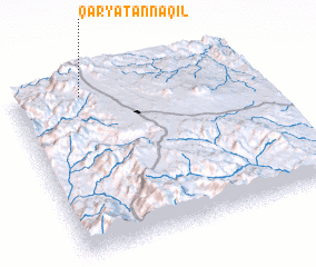 3d view of Qaryat an Naqīl