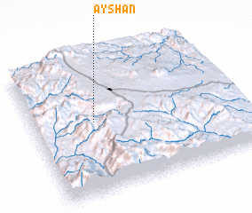 3d view of ‘Ayshān