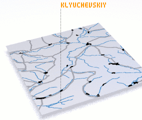 3d view of Klyuchevskiy