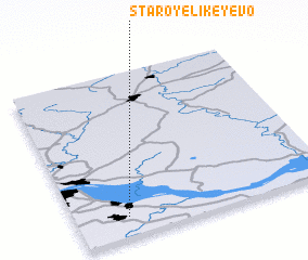 3d view of Staroye Likeyevo