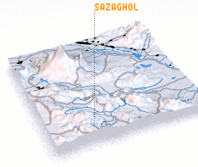 3d view of Sāzāghol