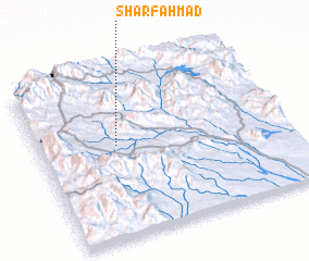 3d view of Sharf Aḩmad