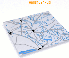 3d view of Qaws al Yahūdī