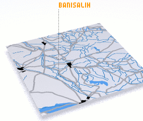 3d view of Banī Şāliḩ