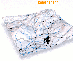 3d view of Kargabazar