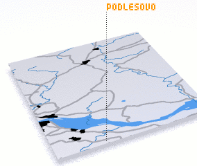 3d view of Podlesovo