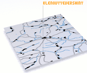 3d view of Klenovyye Vershiny