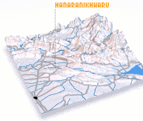 3d view of Hanārān-i Khwāru