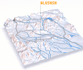 3d view of Al ‘Ushsh