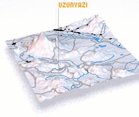 3d view of Uzunyazı