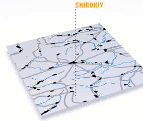 3d view of Shirokiy