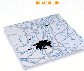 3d view of Ḩājj Sallūm