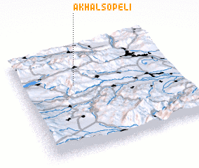 3d view of Akhalsopʼeli